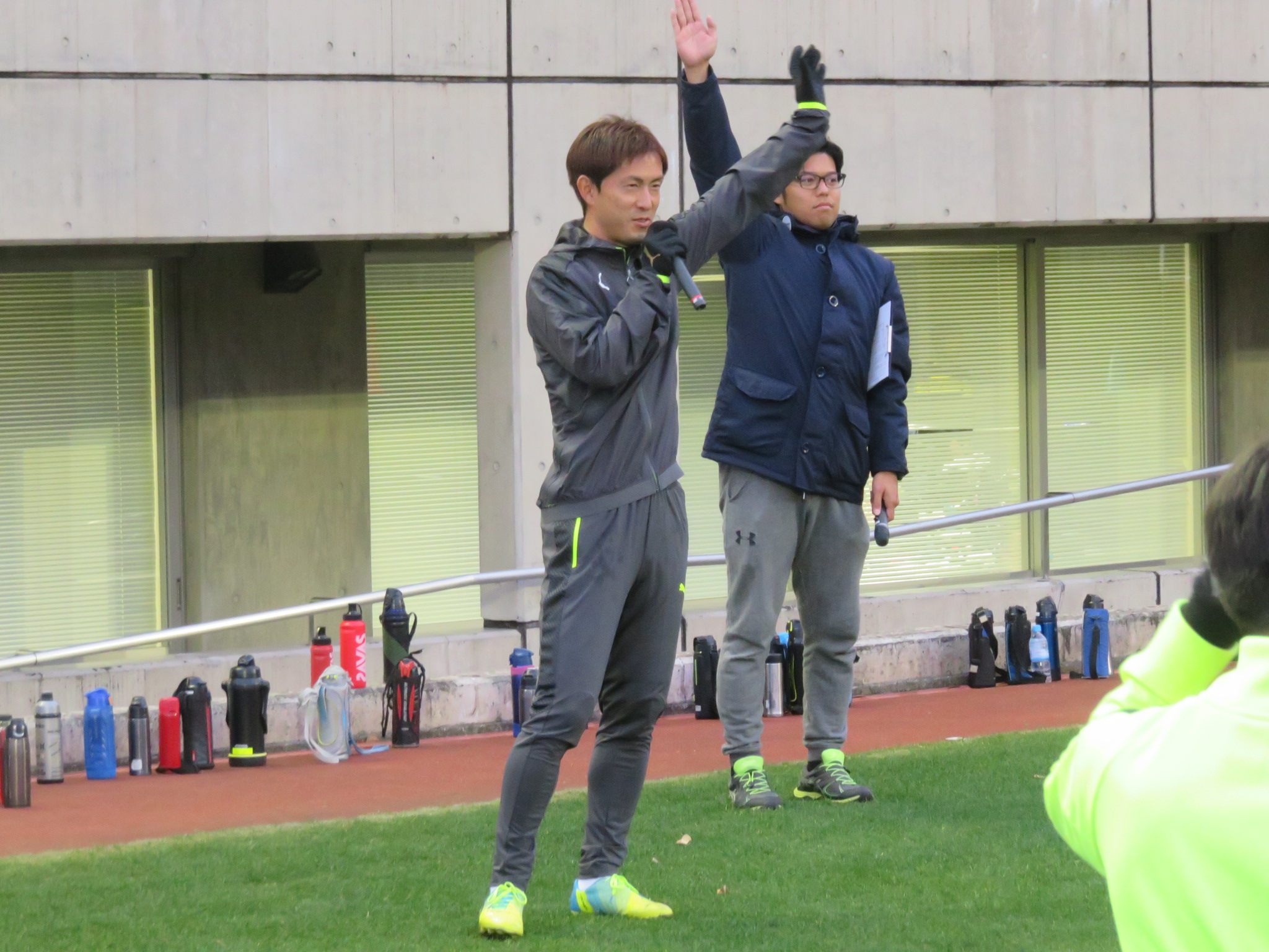 第２回藤枝総合運動公園新春サッカークリニックを開催しました